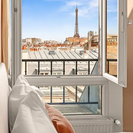 Appartamento De Luxe Sous Les Toits Tour Eiffel - 1bdr-4p *