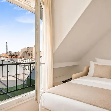 De Luxe Sous Les Toits Tour Eiffel - 1bdr-4p * Parigi